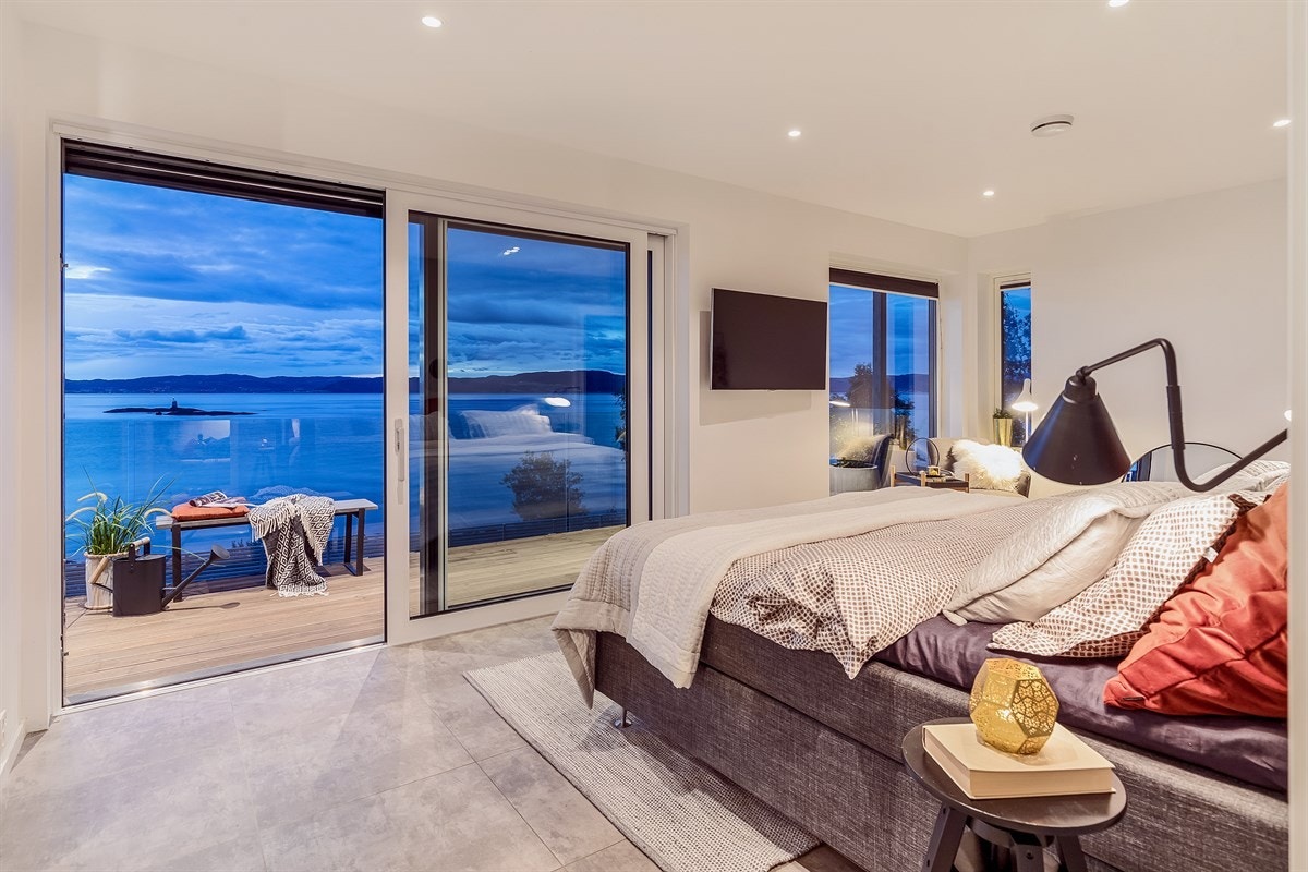 Hovedsoverom på 18,2m². Galleribilde