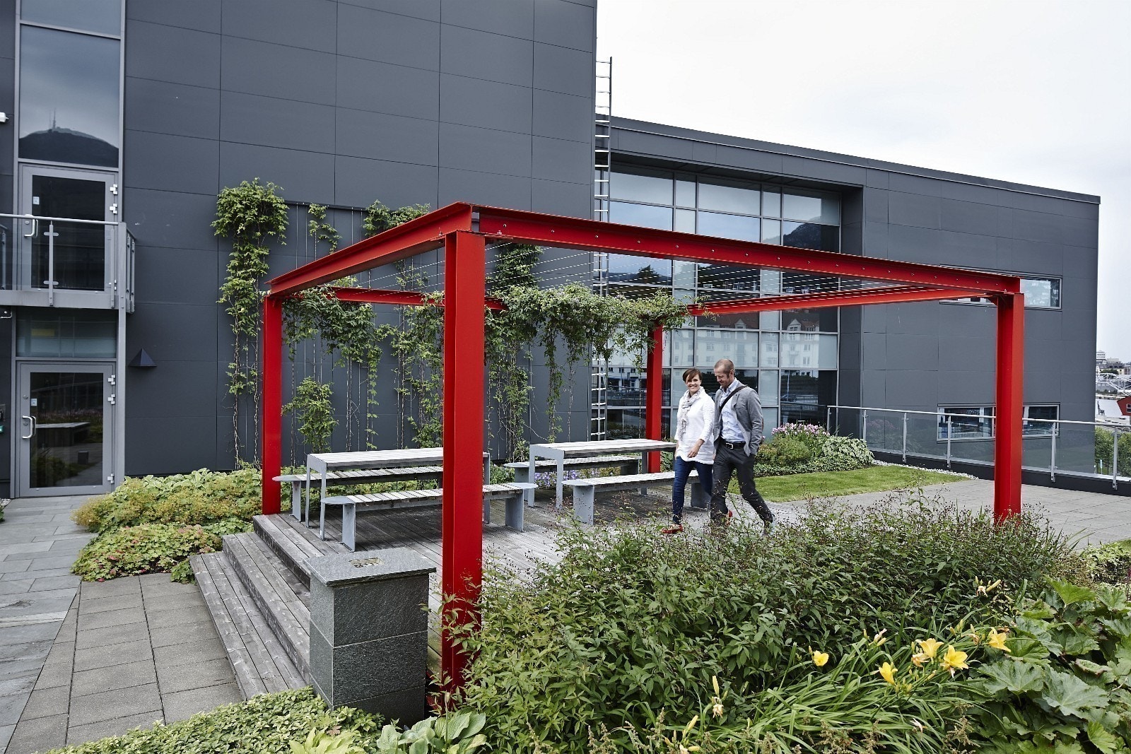 Takterrasse Galleribilde