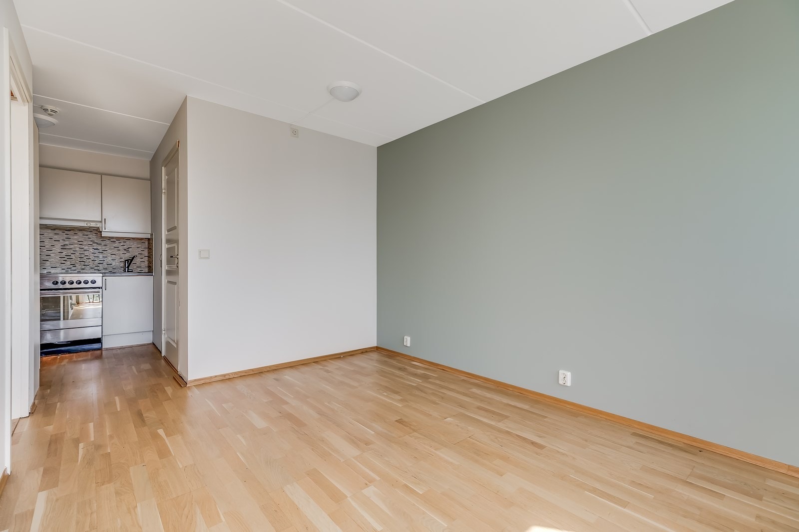 Veggene i stuen ble malt i Juli 2019. Galleribilde