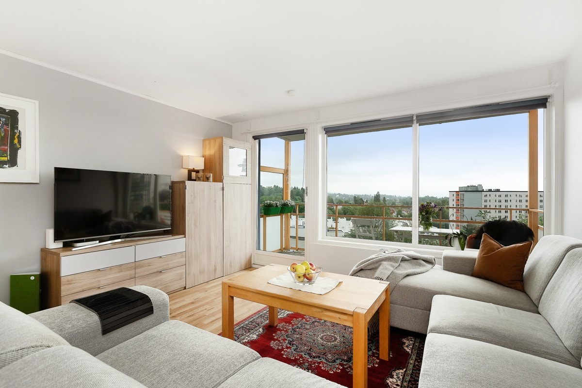 Grønt og fint utsyn. Galleribilde