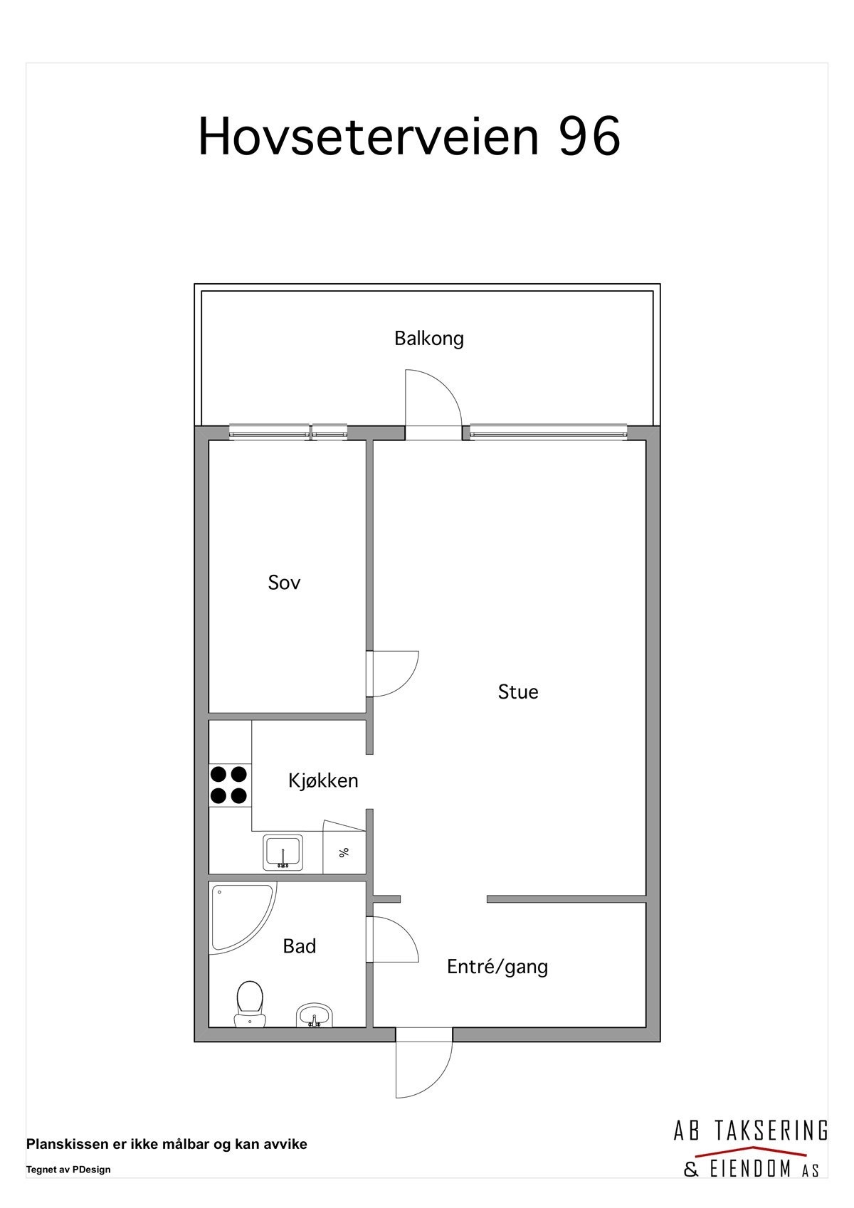 Plantegning. Galleribilde