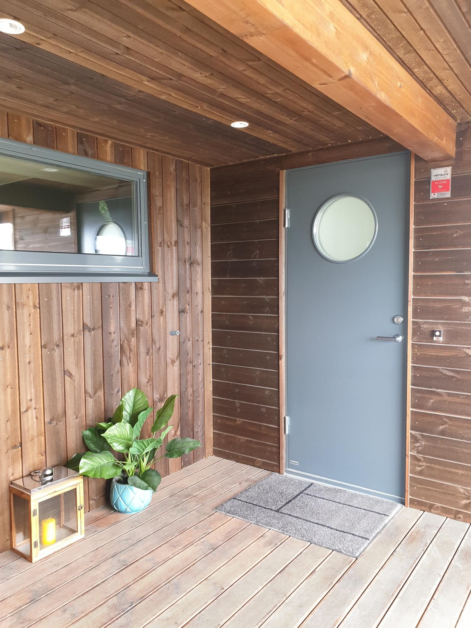 Overbygd inngangsparti Galleribilde