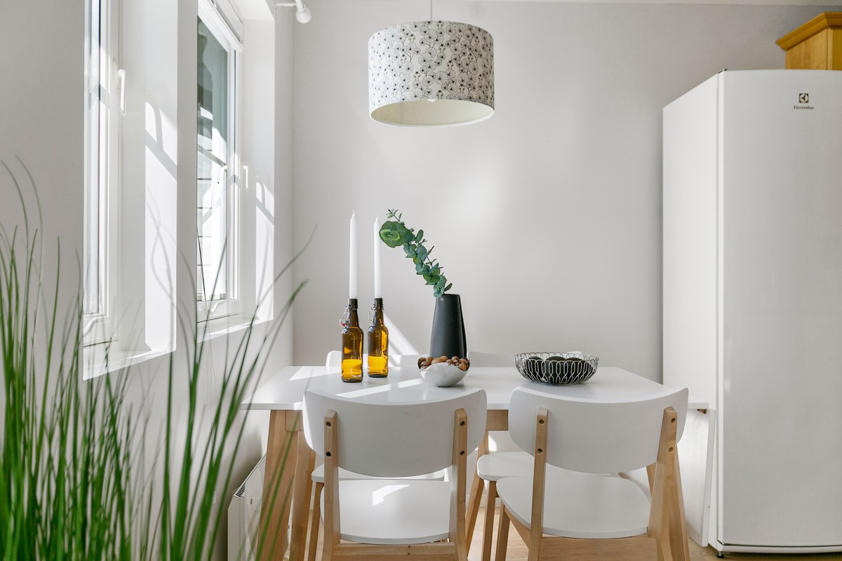 Trivelig spiseområde