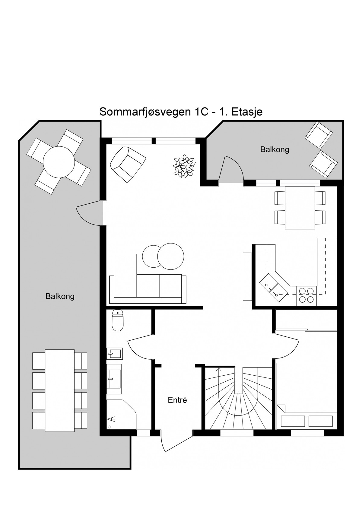 Planskisse 1. etasje