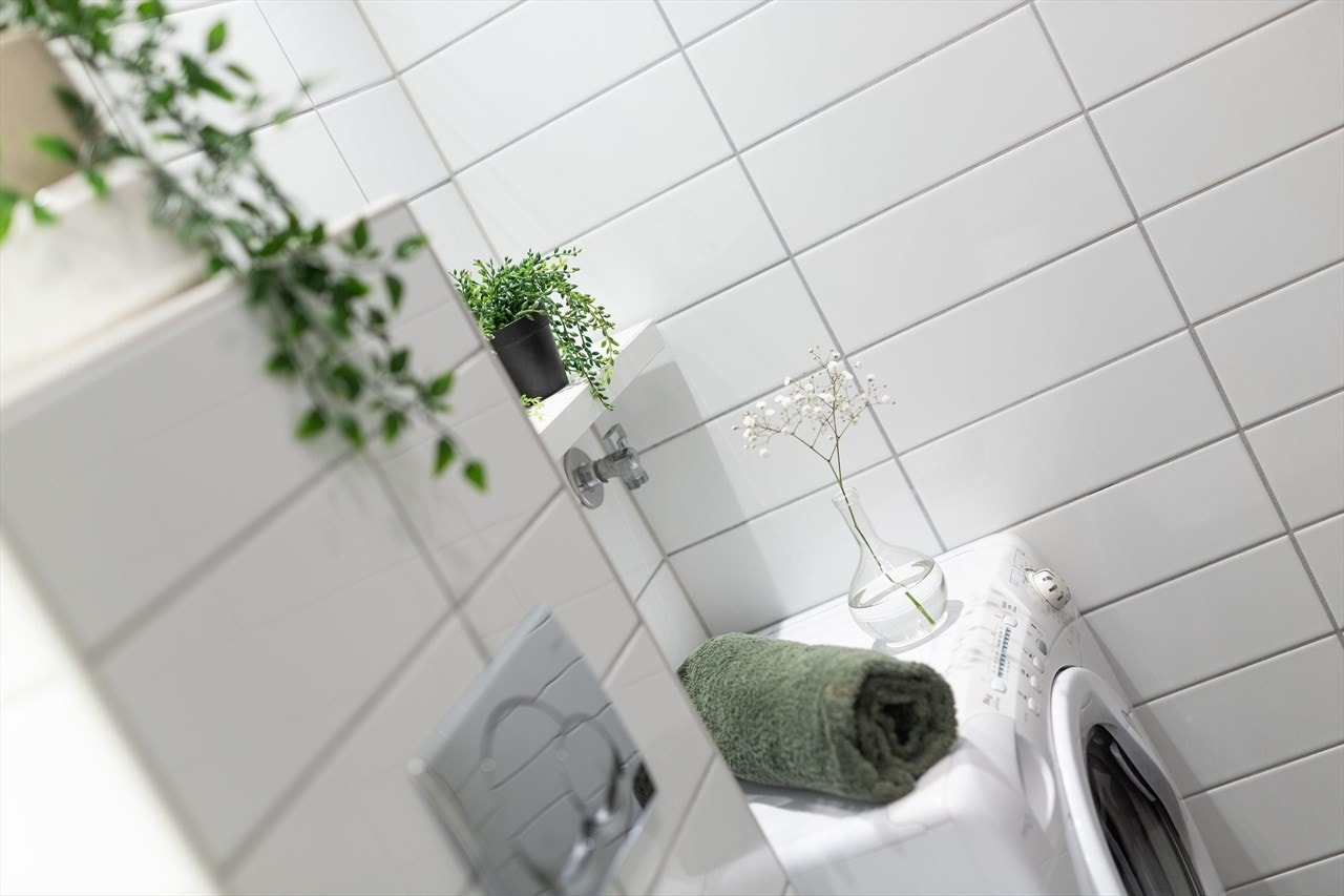 Opplegg til vaskemaskin. Galleribilde