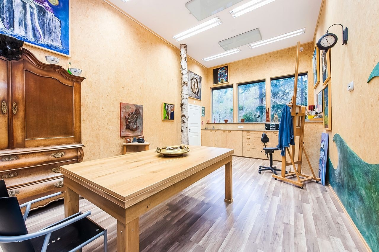 Atelieret i tilleggsbygning Galleribilde