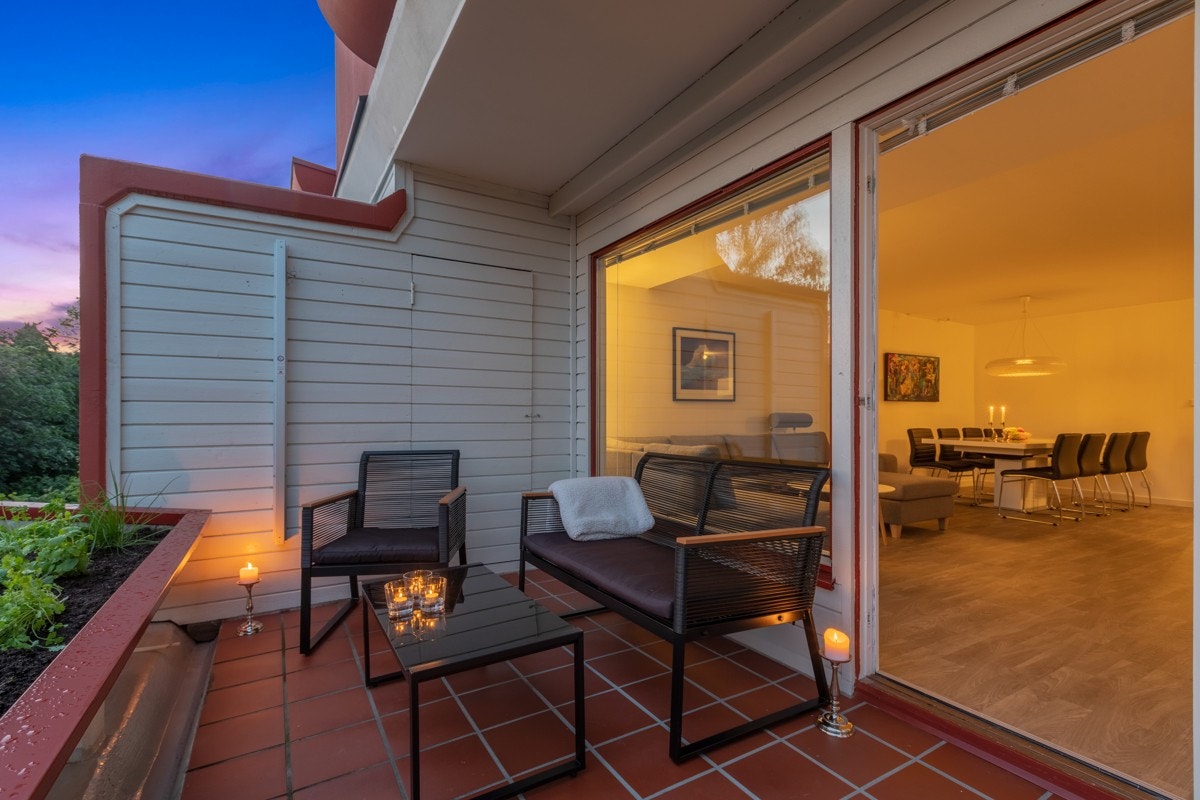 Terrassebod på 2,1 kvm. Galleribilde