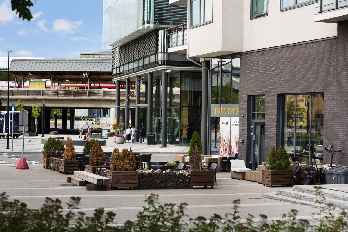 På Skøyen og Karenslyst Allé er det mange butikk - og servicetilbud. Galleribilde