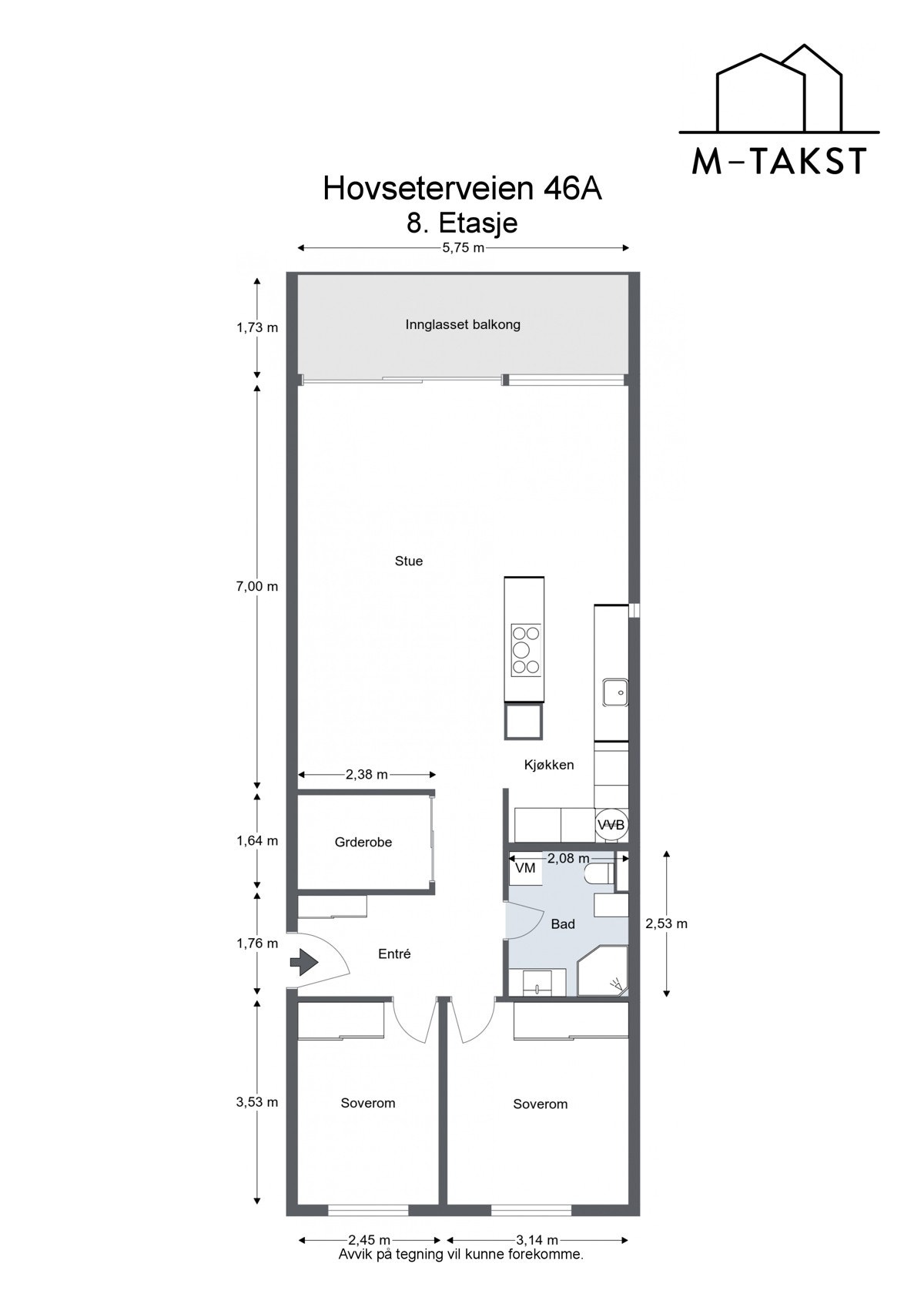 Hovseterveien 46A - 8. Etasje Galleribilde