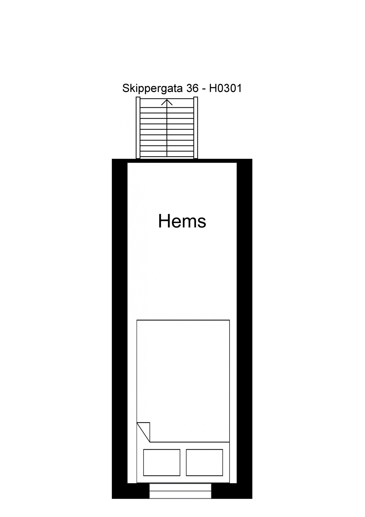 Planskisse hems.