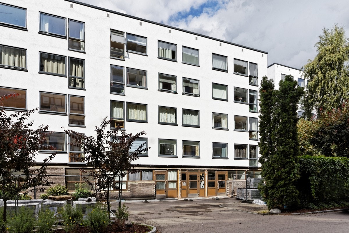 Når prosjektet er ferdigstilt vil Setra ha et visuelt uttrykk som skiller seg vesentlig fra i dag, men det viktigste er at borettslaget vil ha en godt vedlikeholdt bygningsmasse Galleribilde