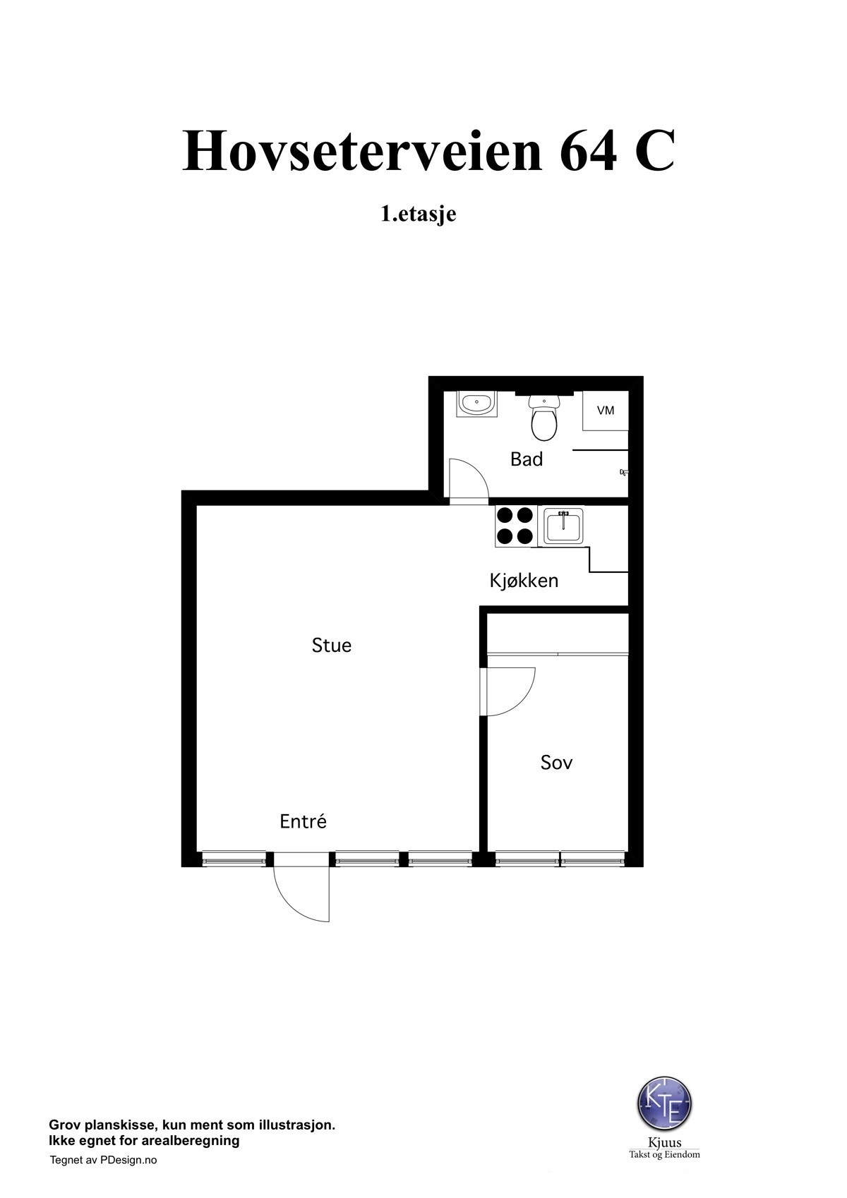 Planskisse Galleribilde