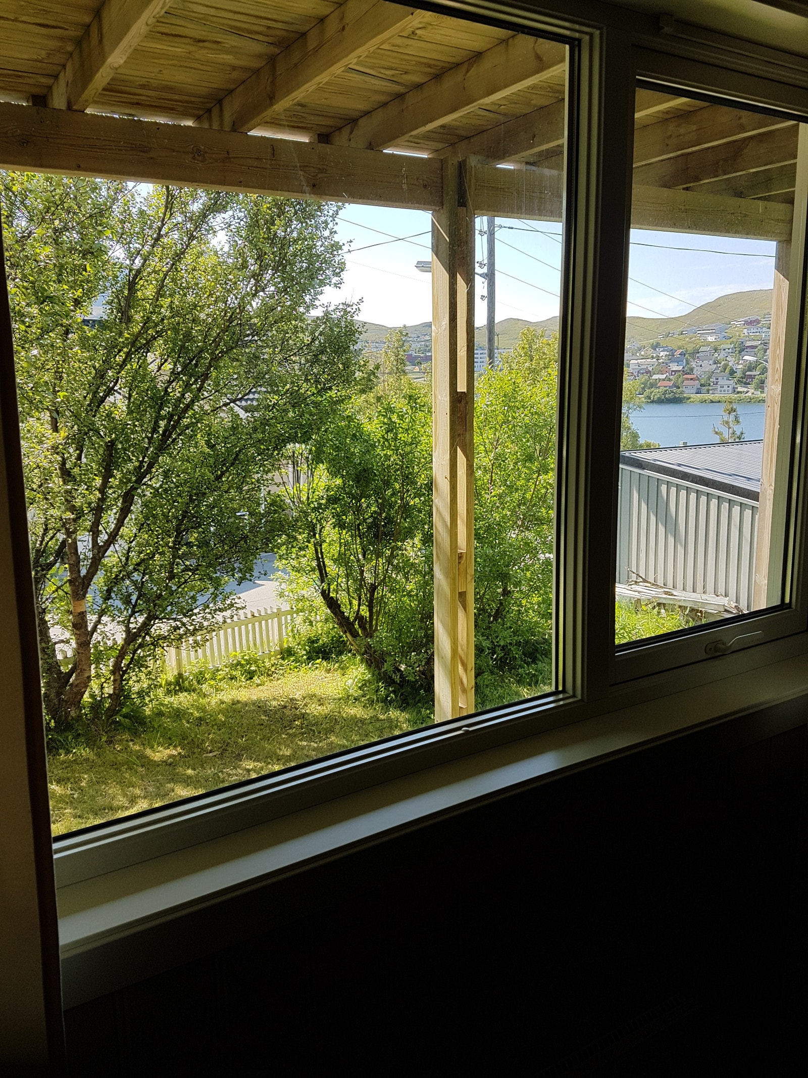 Utsikt fra stuen Galleribilde