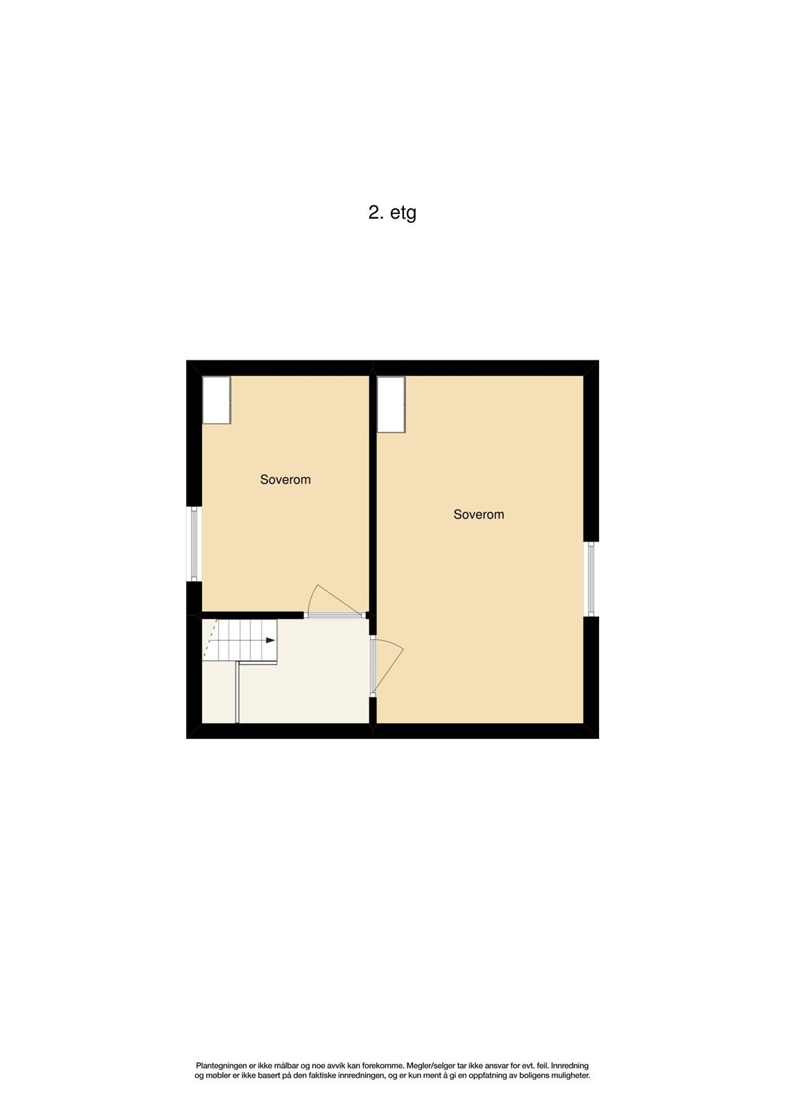 Plantegning 2. etg. Galleribilde