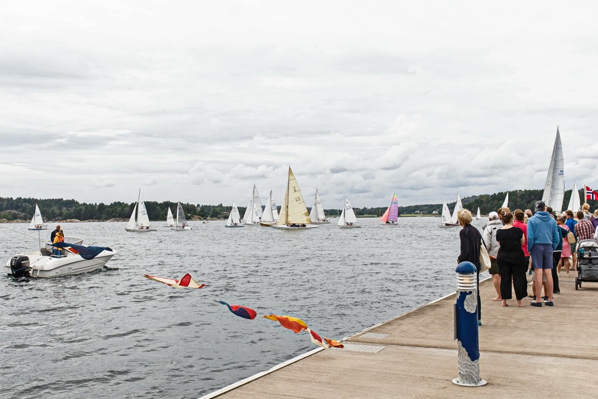 Tangen båthavn - Regatta, Veierland rundt Galleribilde