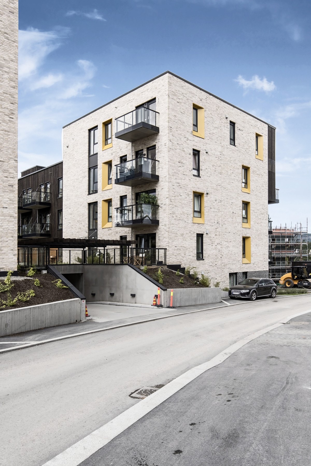 Moderne fasade Galleribilde