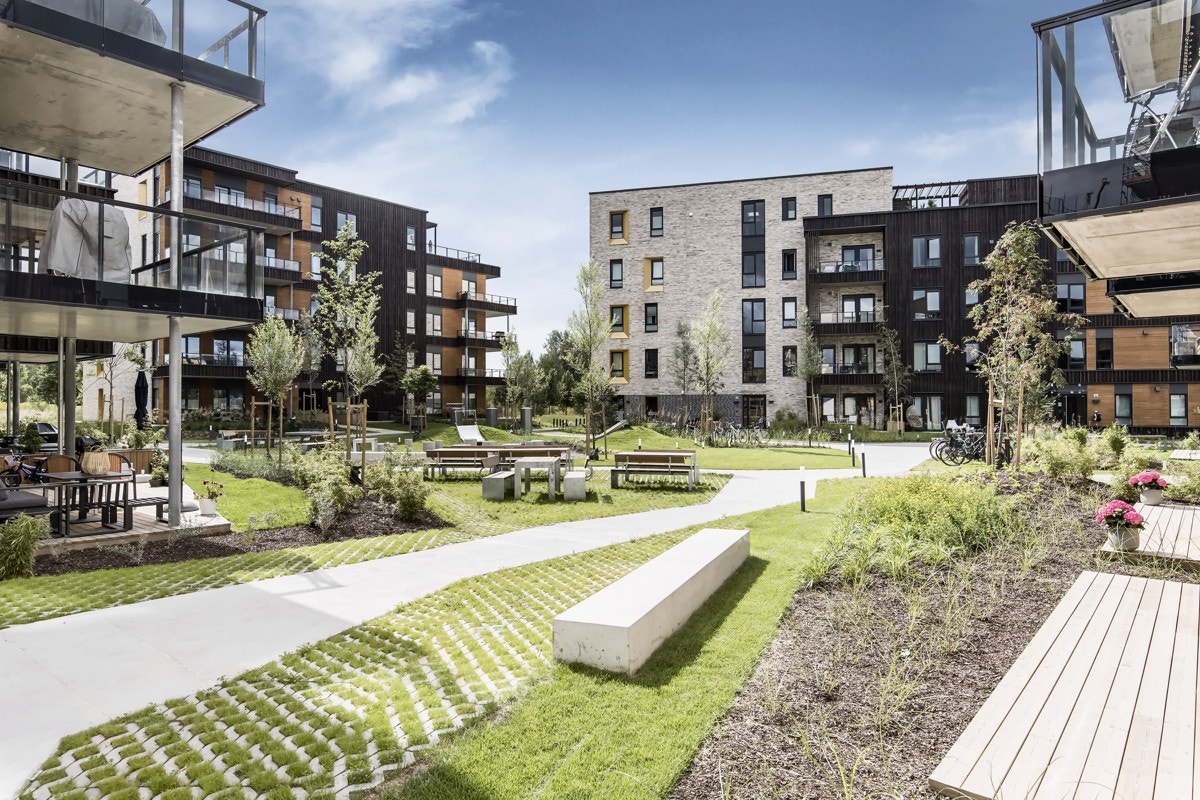 Moderne arkitektur Galleribilde