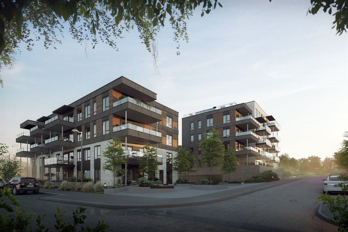 BYgningene ligger flott i terrenget. Galleribilde