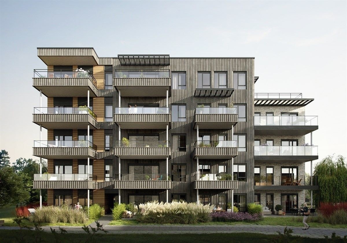 Elegant fasade Galleribilde