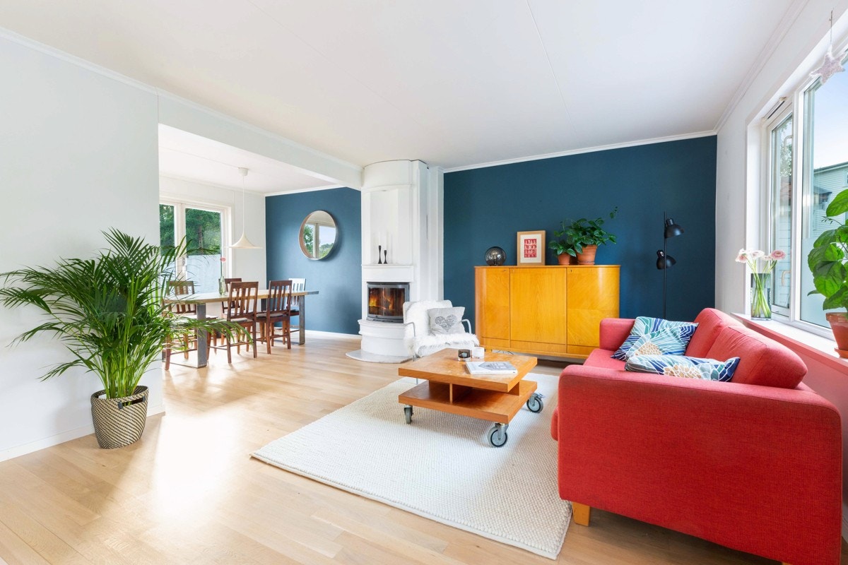 Stue/spisestue Galleribilde