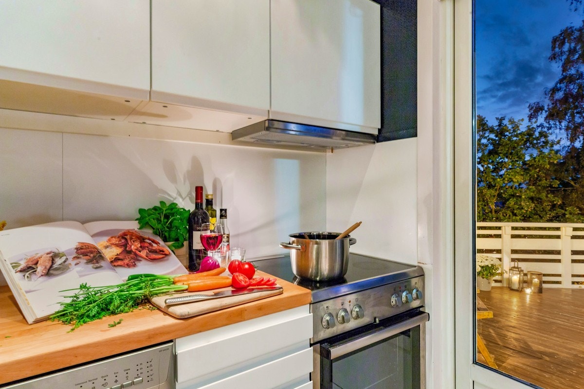 Kjøkken kveld Galleribilde