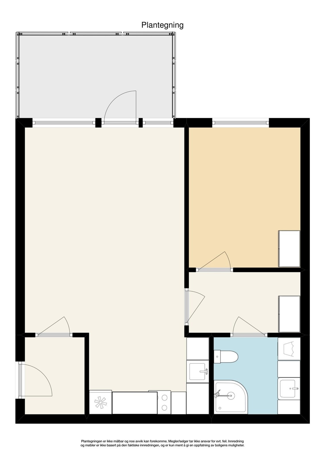 Plantegning Galleribilde