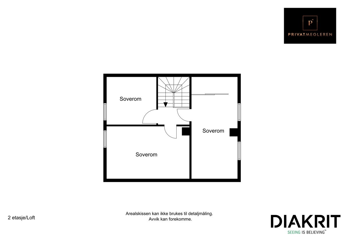 Plantegning 2D Galleribilde