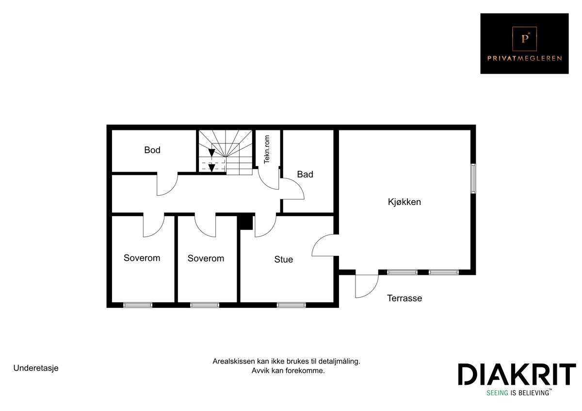 Plantegning 2D Galleribilde