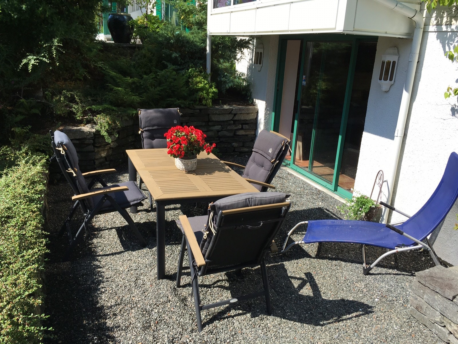 Nydelig uteområde, med morgensol. Galleribilde