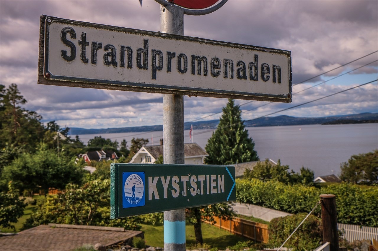 Fra Nordre Flaskebekk starter også Strandpromenaden og Kyststien. Galleribilde