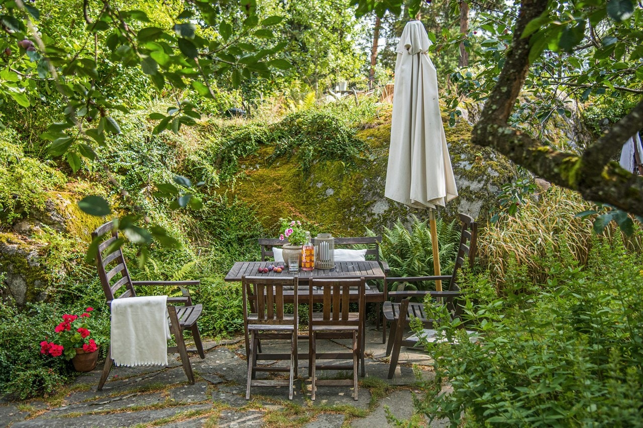 Ennå et uterom for måltider og fellesskap. Galleribilde