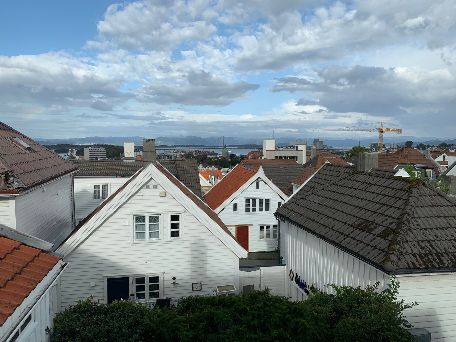 Utsikt fra stuen Galleribilde