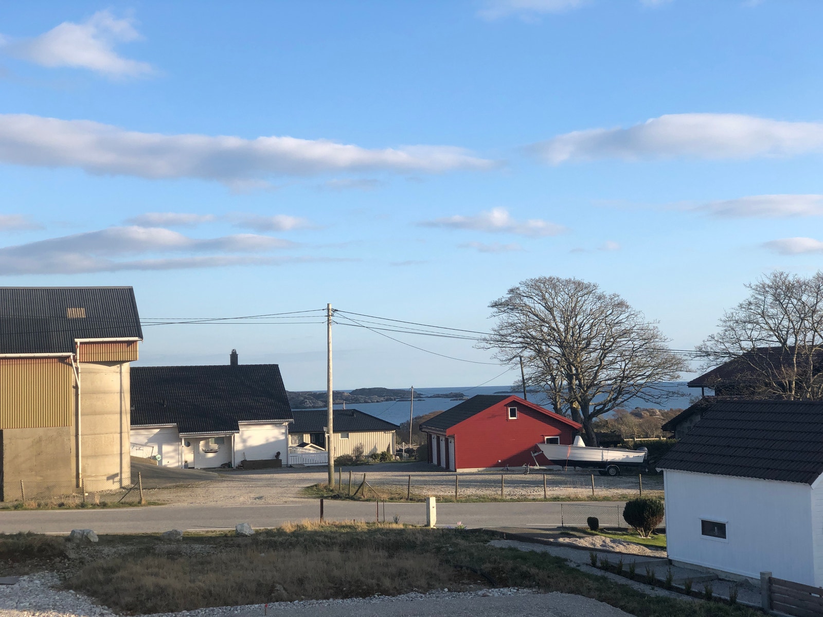 Sjøutsikt fra tomten Galleribilde