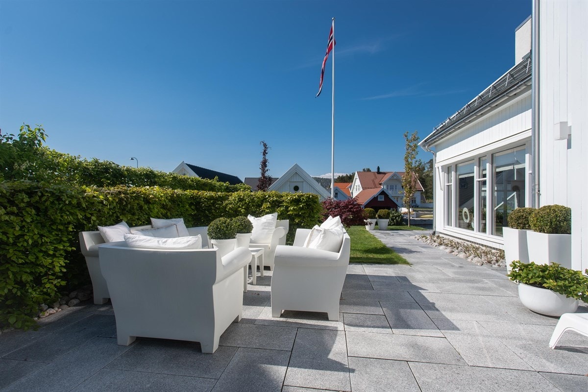 Flere flotte uteplasser. Galleribilde