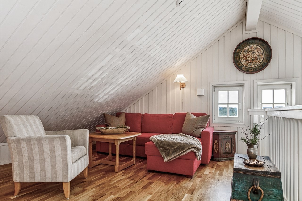 En liten trapp opp finner du stue nr. 2... Galleribilde