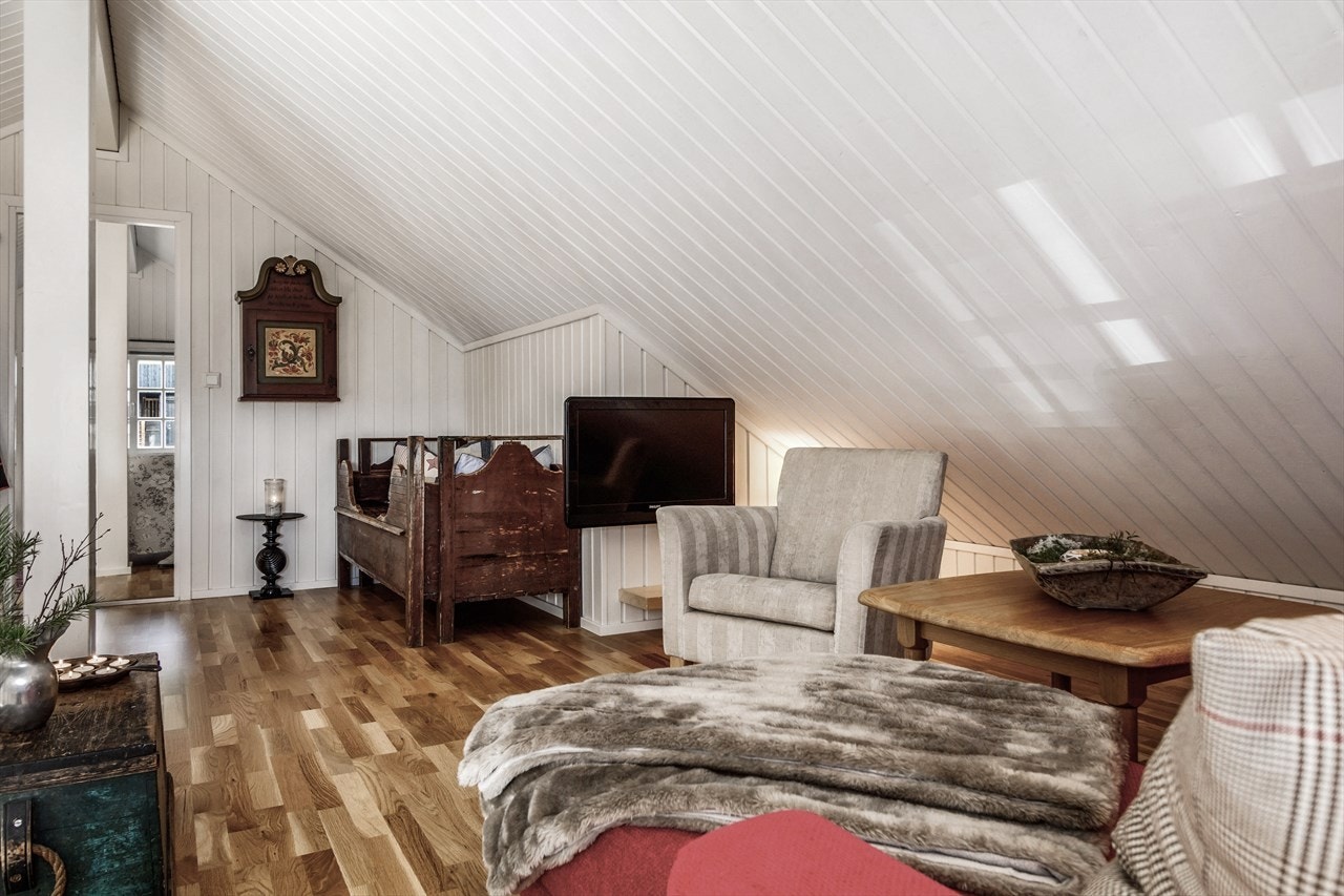 ...som er et perfekt oppholdsrom for barna Galleribilde