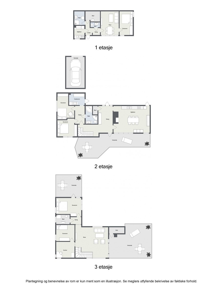 Plantegning 2D Galleribilde
