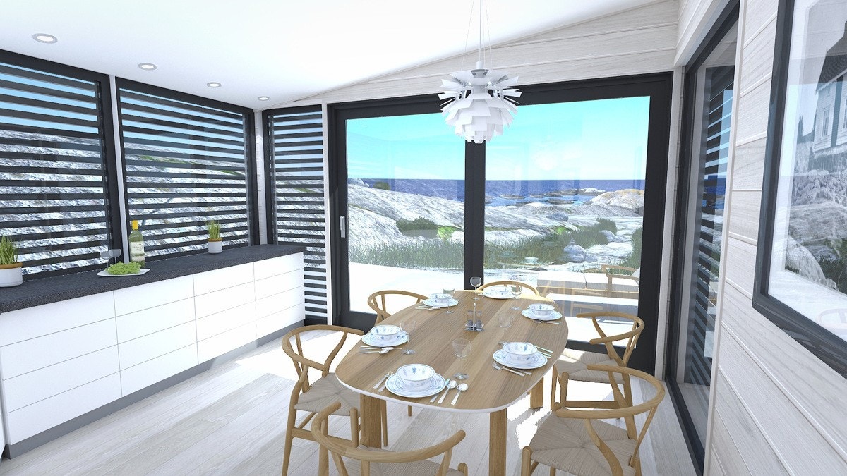 Illustrasjonsbilde erstatningshytte Galleribilde