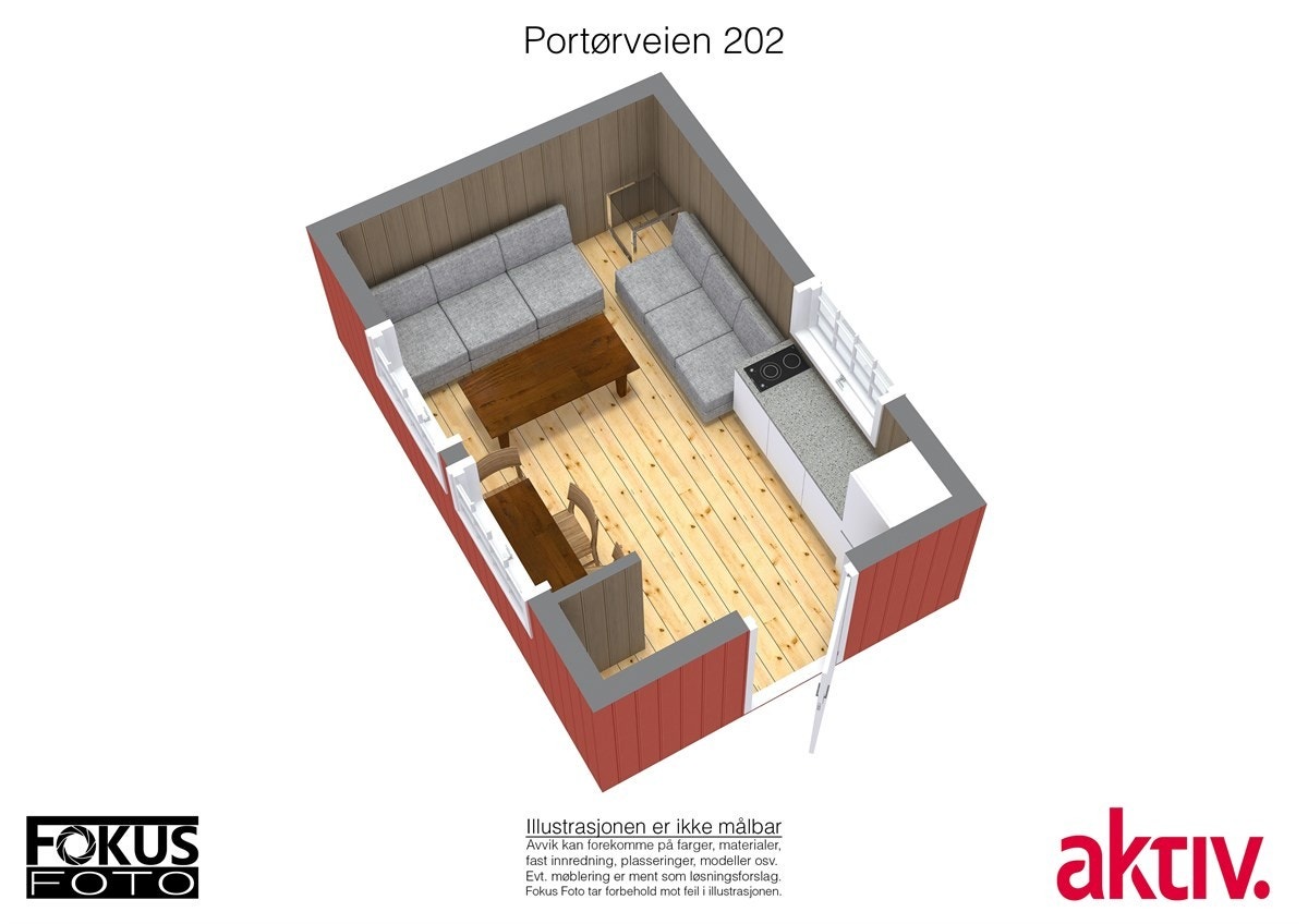 Eksisterende plantegninger: Hytte 1. Galleribilde