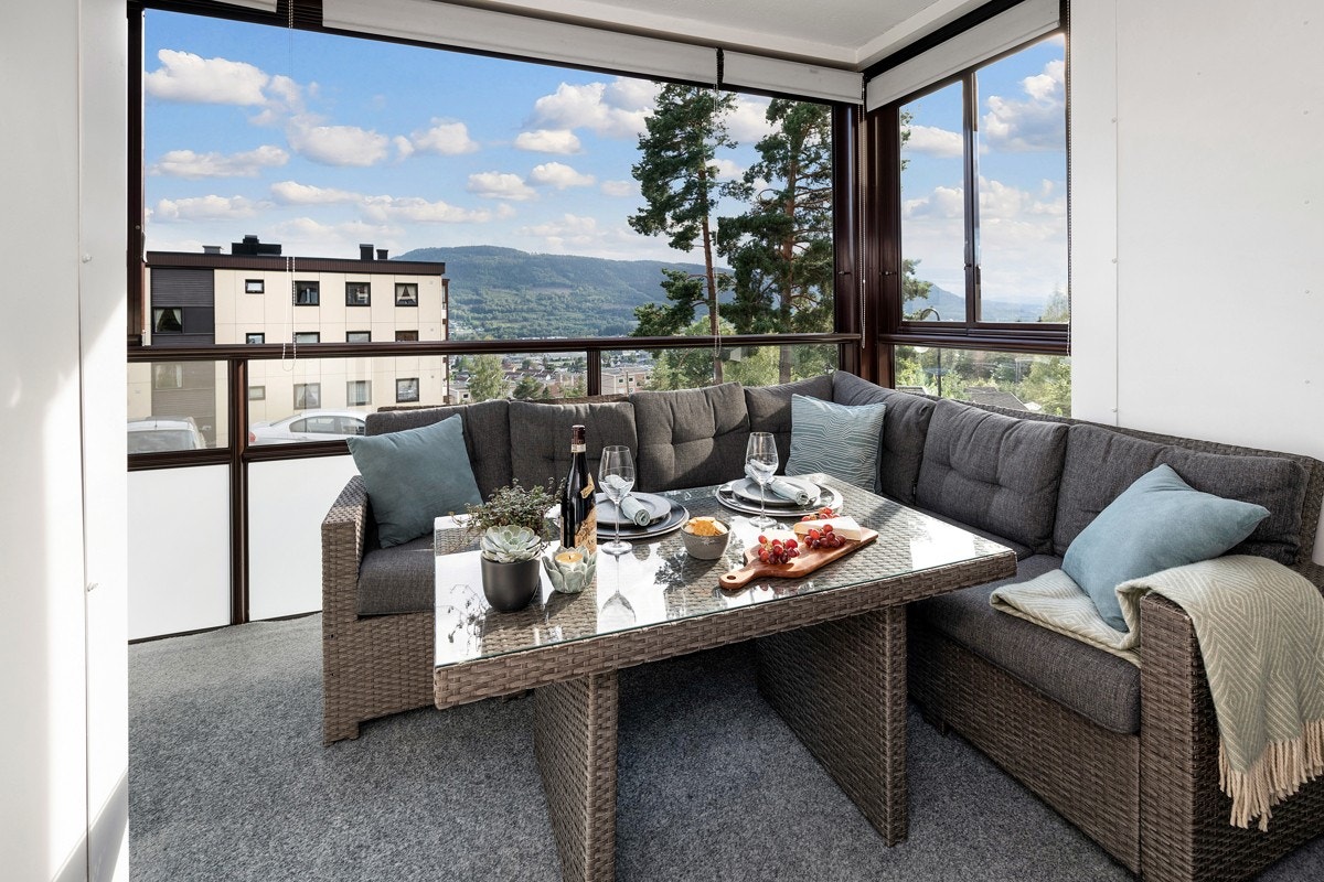 Her kan man virkelig nyte sommerkvelden til det fulle. Galleribilde