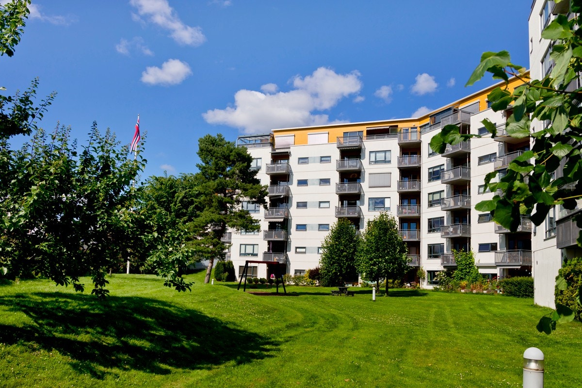 Leiligheten er beliggende i byggets 5. etasje. Galleribilde