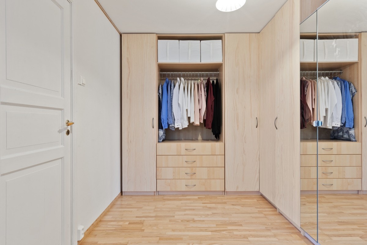 Garderobeløsning utenfor soverom 2. Galleribilde