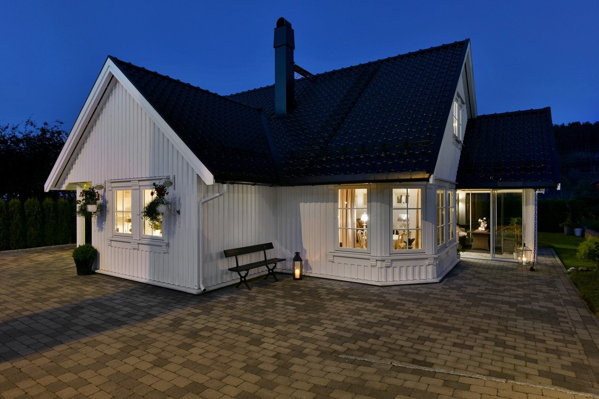 Lekker belysning. Galleribilde
