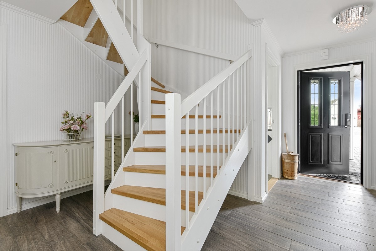 Trappen opp til andre etasje. Galleribilde