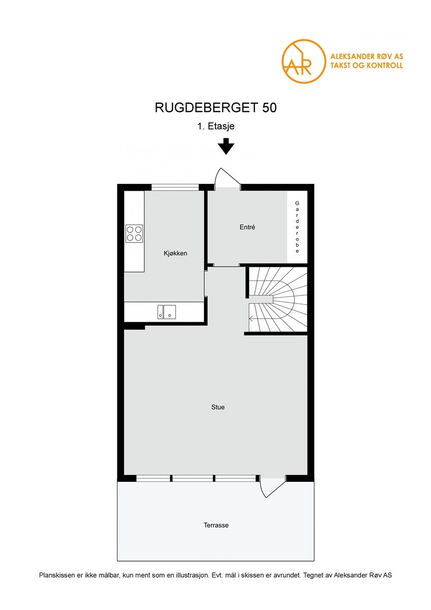 Plantegning - 1. Etasje. Galleribilde