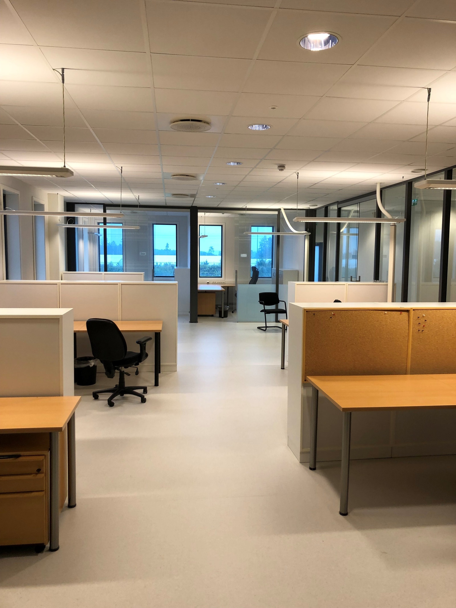 Kontor - åpent landskap Galleribilde