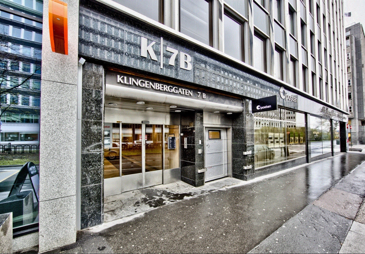 Inngang Klingenberggata 7B Galleribilde