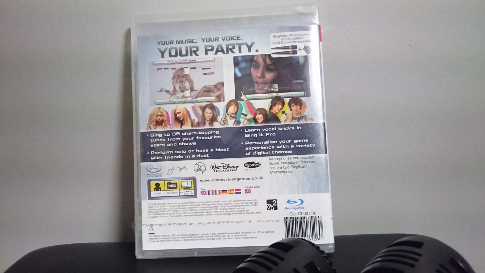 Playstation 3 Disney Sing It med Mikrofoner | FINN.no Playstation 3 Disney Sing It med Mikrofoner | FINN.no