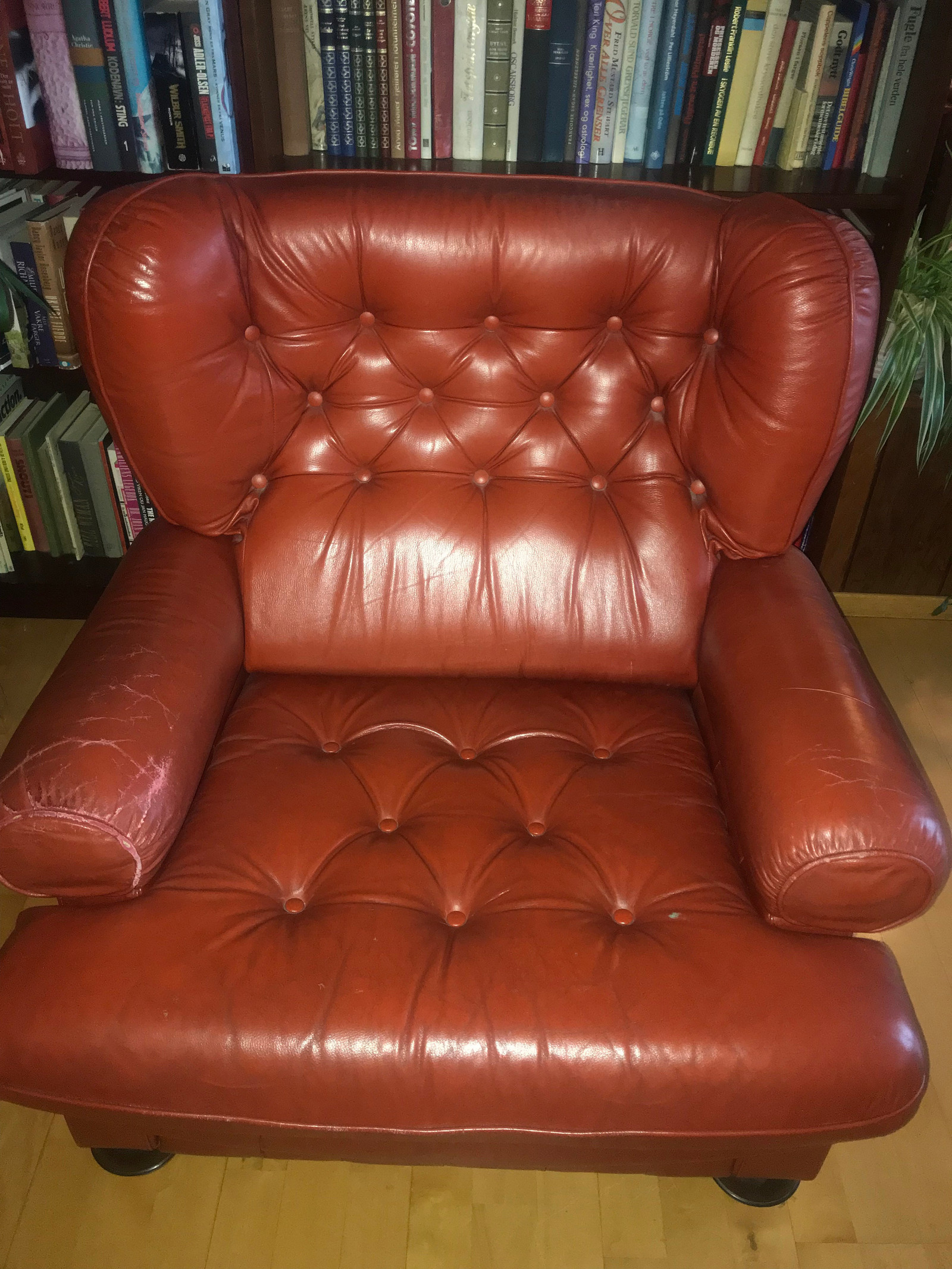 Retro skinnstol | FINN.no TILBUDSPRIS, Rocket stoler i Italiensk aniline skinn | FINN.no
