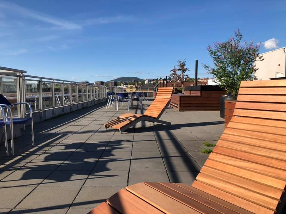 Felles takterrasse Galleribilde